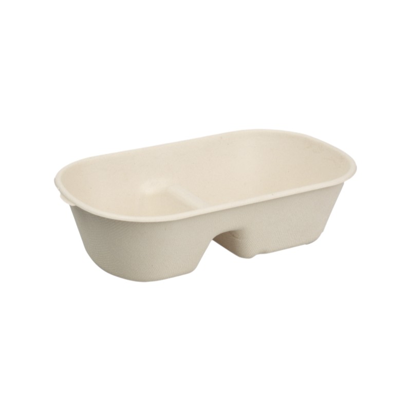 HN Series 1000ml Salad Box 2 Compartment