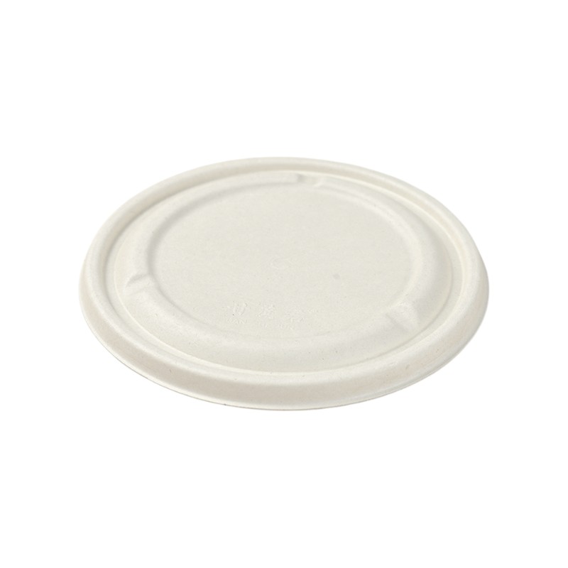 Bagasse Lid For 1250/1500ml Deep Soup Bowl