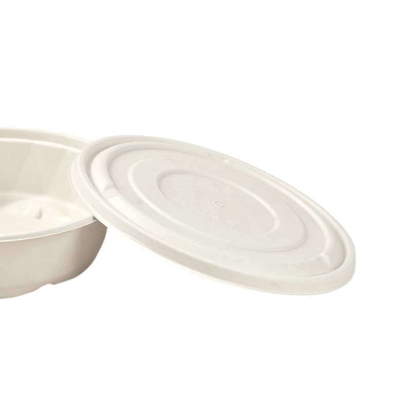Bagasse Lid For  Wide Soup Bowl